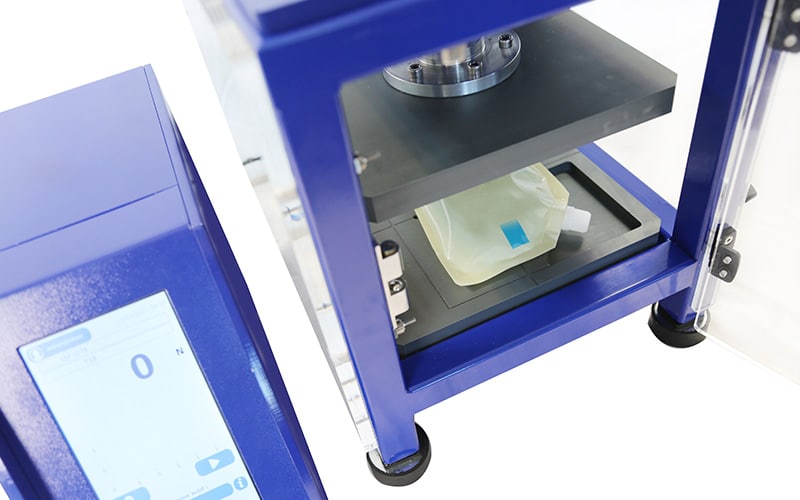 Comprobación de envases flexibles con compresspack